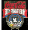 NASCAR COCA COLA COKE 50TH ANNIV LG DX PIN